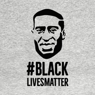 Black Lives Matter George Floyd portret Protest T-Shirt